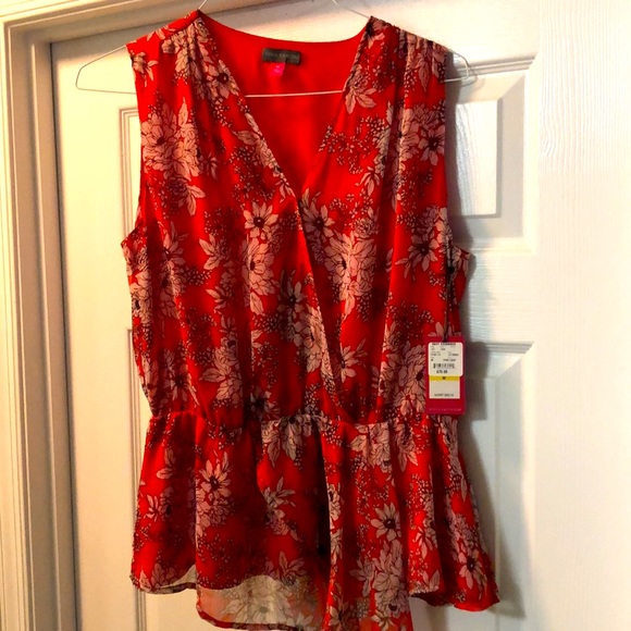 Vince Camaro Flowered Blouse - Picture 3 of 3